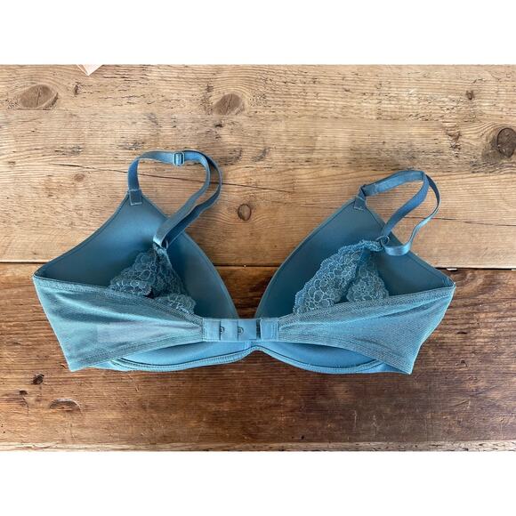 Victoria's Secret French Sage 32B Sexy Tee Wireless Push Up Bra VS - Picture 2 of 2